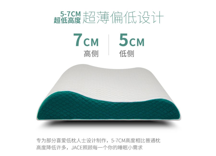 每晚睡的枕头你选对了吗？——JACE久适超薄胶囊枕拯你的睡姿新时代
