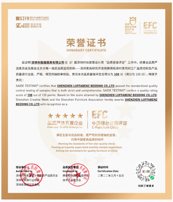 路福寝具荣膺品质严选五星企业与绿色优品评定，引领健康睡眠新标准